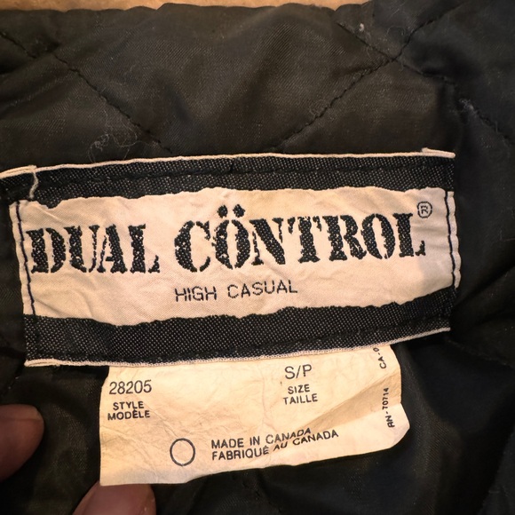 Dual Control Vintage Canadian Men’s bomber jacket made 1988 - Picture 6 of 10